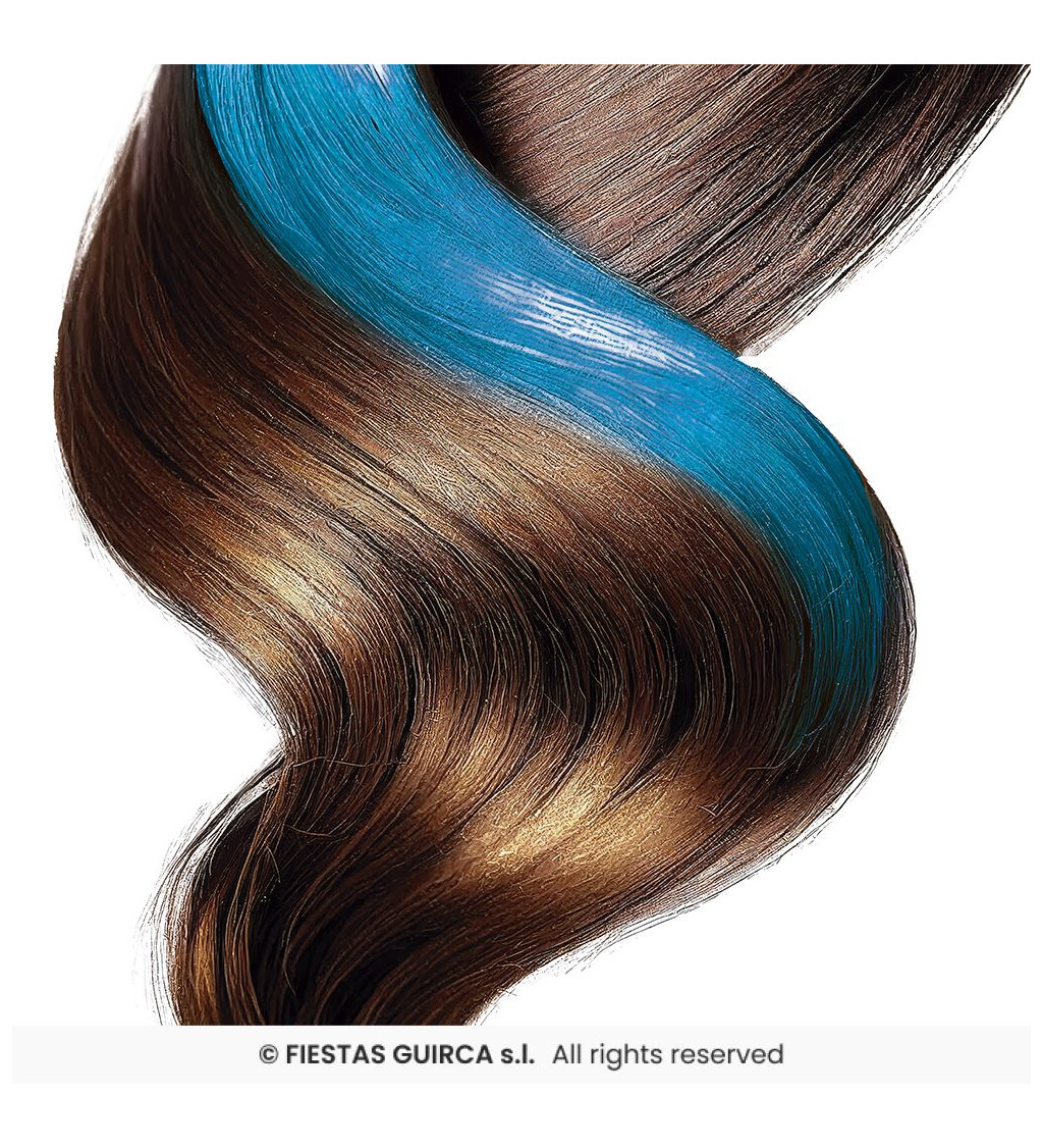 Modrý vlasový sprej