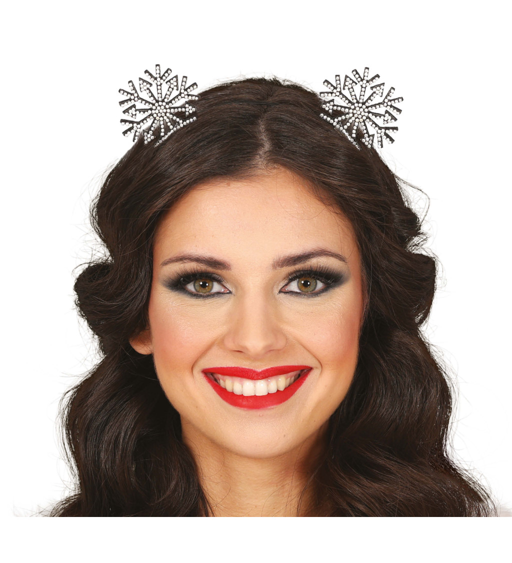 Čelenka sněhové vločky