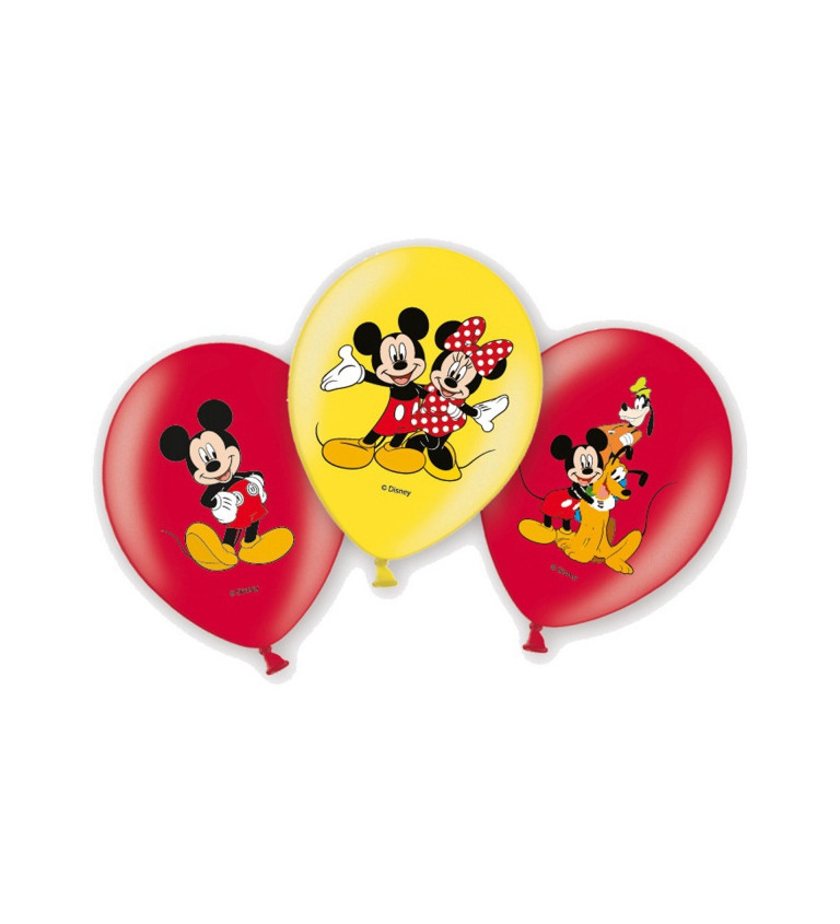 Sada balónků Mickey mouse club