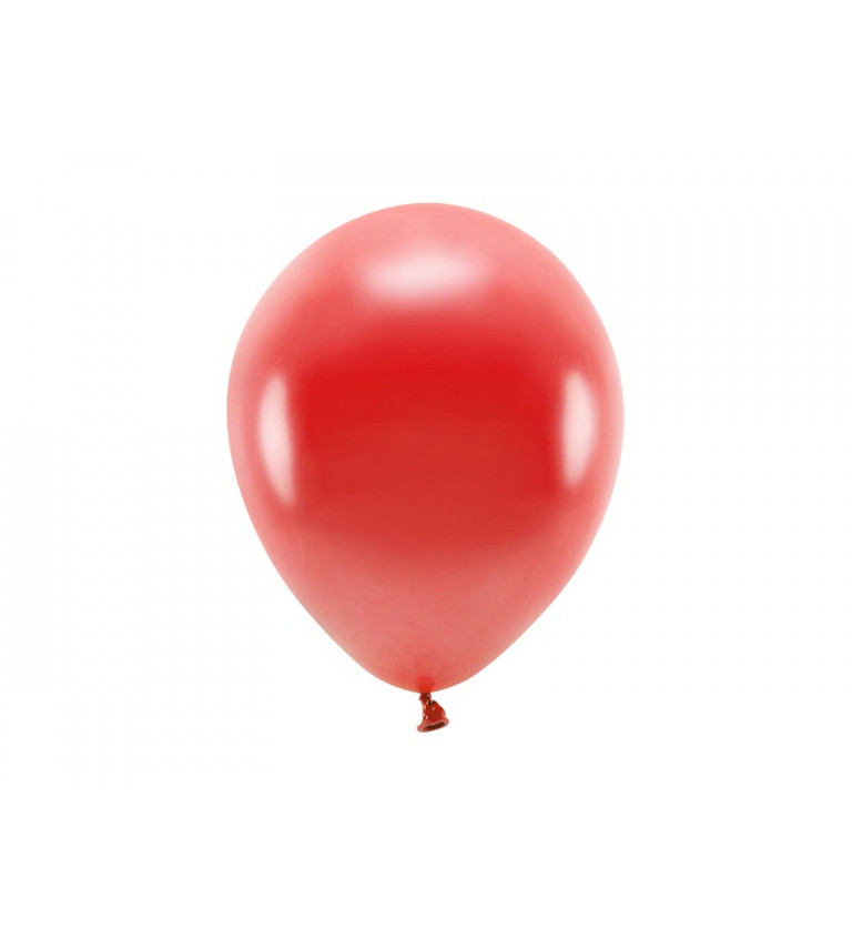 Eko balónky pastelové červené
