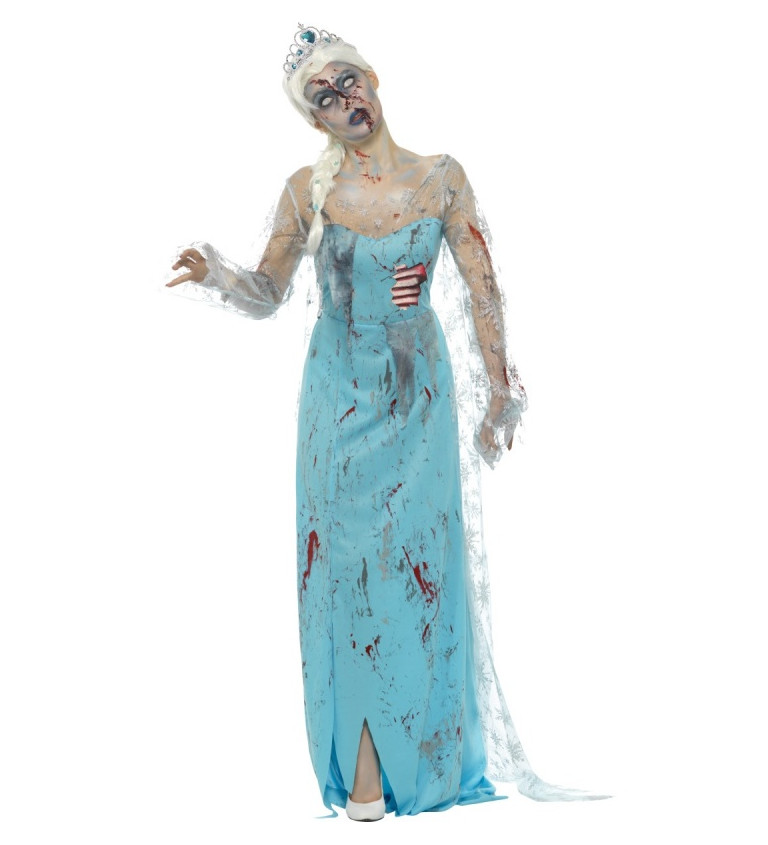 Kostým - Zombie Elsa