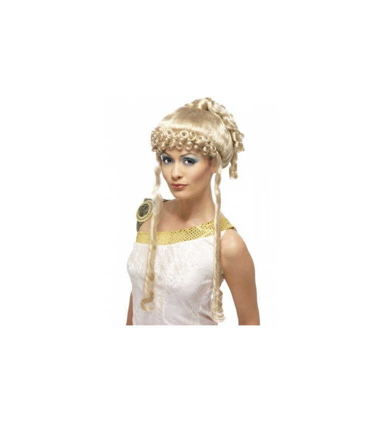 Paruka antická kráska - barva blond