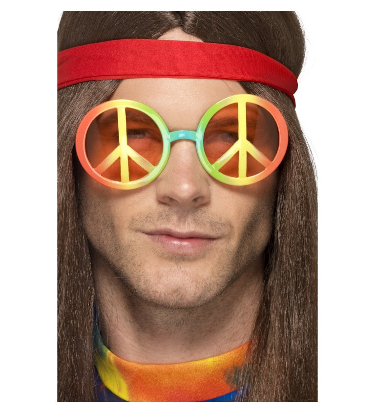 Barevné Hippie brýle