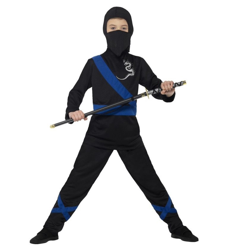 Ninja kostým Černý