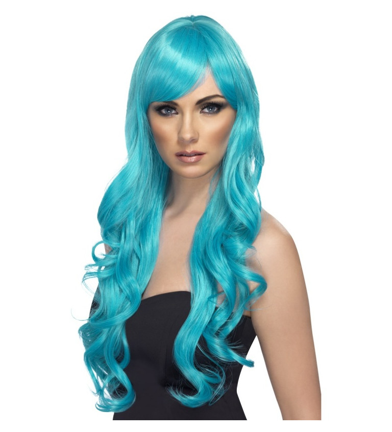 Dámská paruka Desiré - modré vlasy