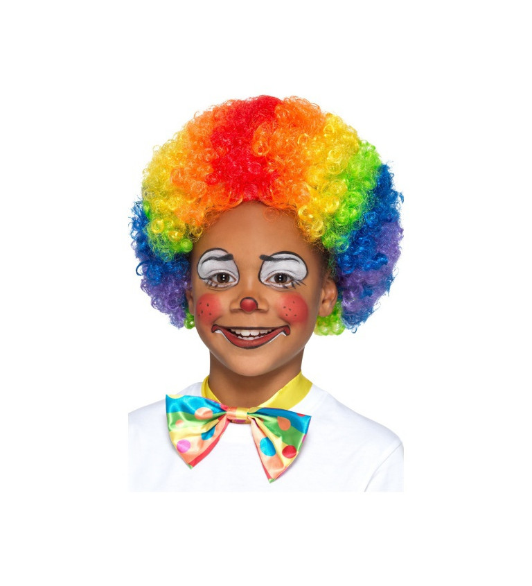Dětská afro paruka multicolor