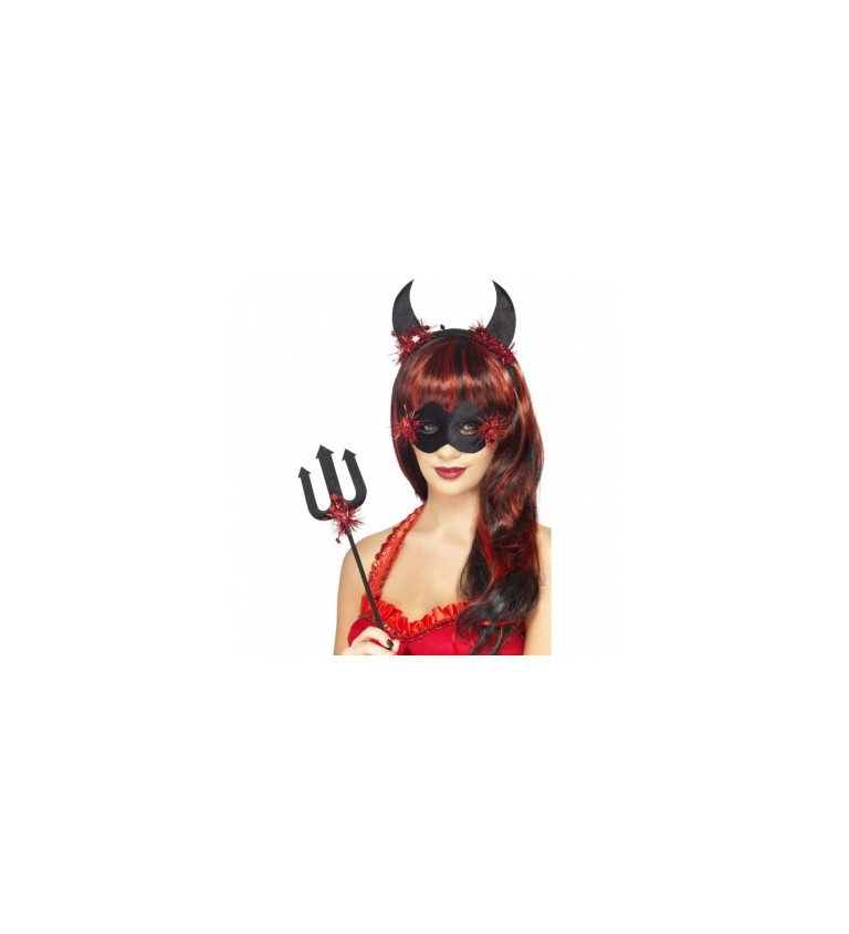Devil sexy set - Černý s maskou