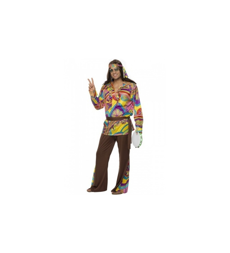 Kostým - Hippie, pánský