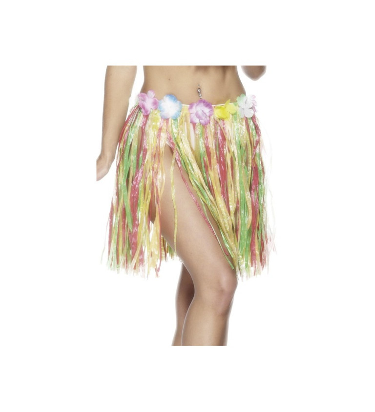 Barevná hula sukně
