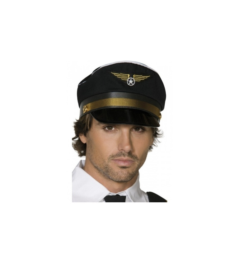 Čepice - pilot letadla