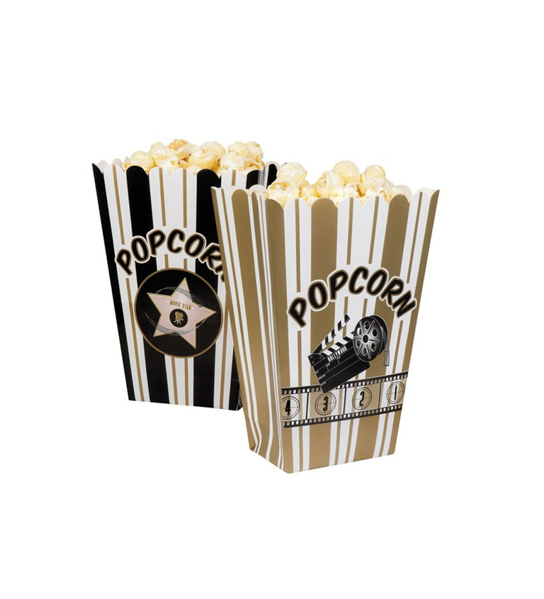 Hollywood kelímky na popcorn