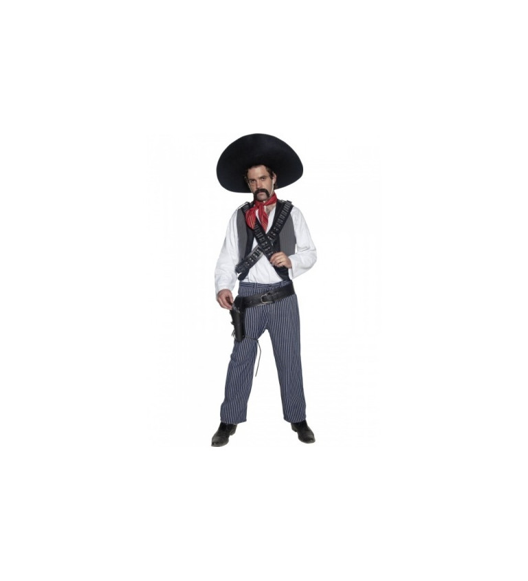Kostým - Pravý Mexický bandita