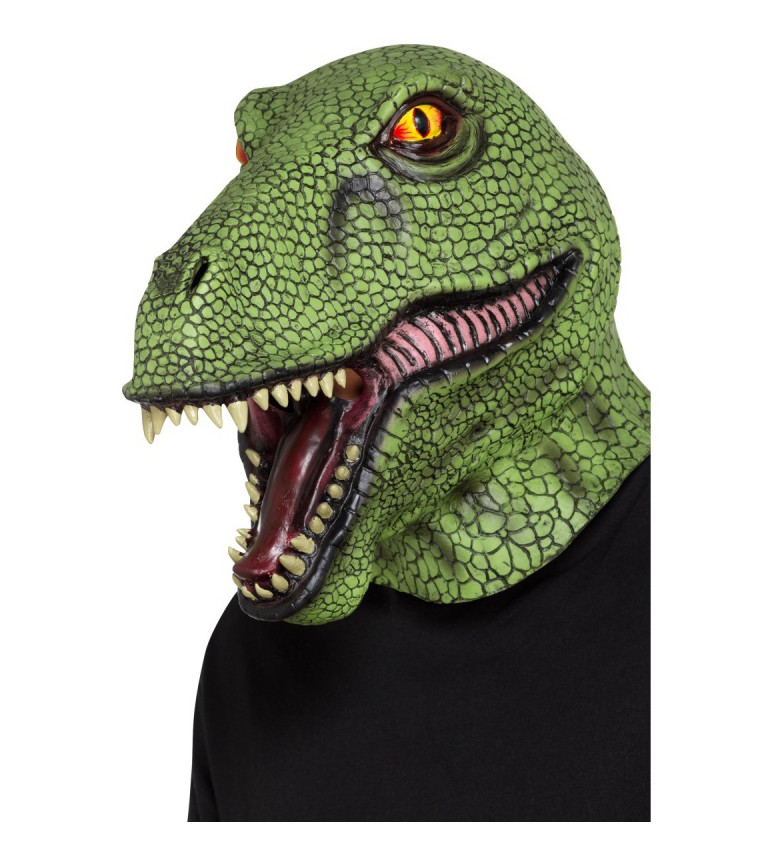 Latexová maska - Dinosaur