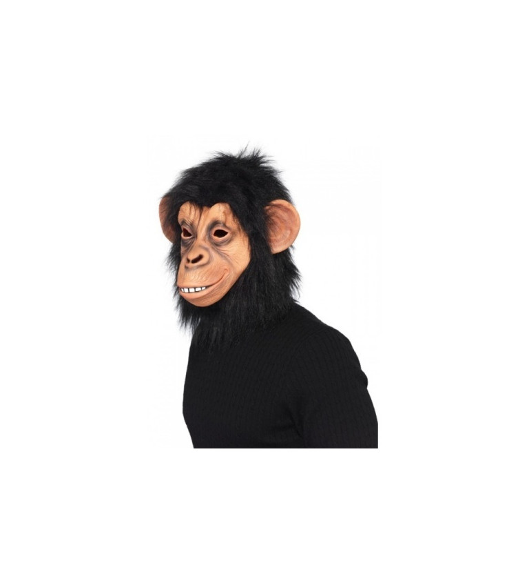Maska - Šimpanz, autentický vzhled