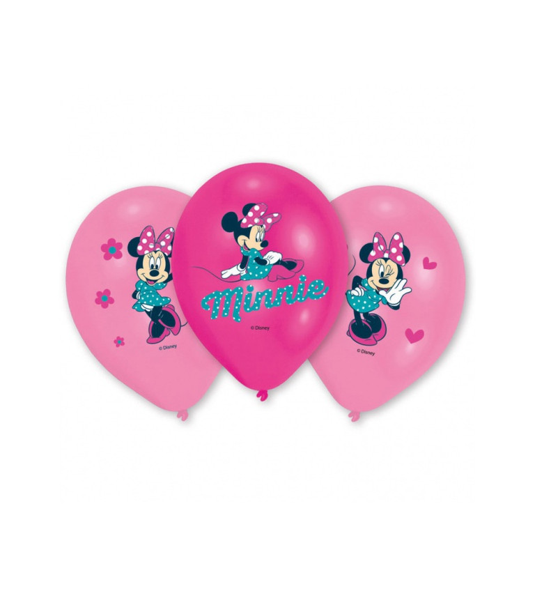 Balónky s myškou Minnie