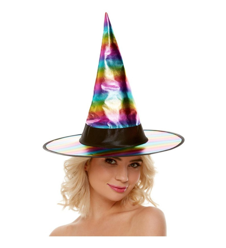 Čarodějnický duhový klobouk