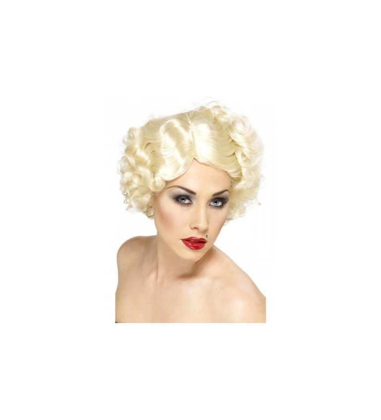 Paruka Hollywood ikona - barva blond