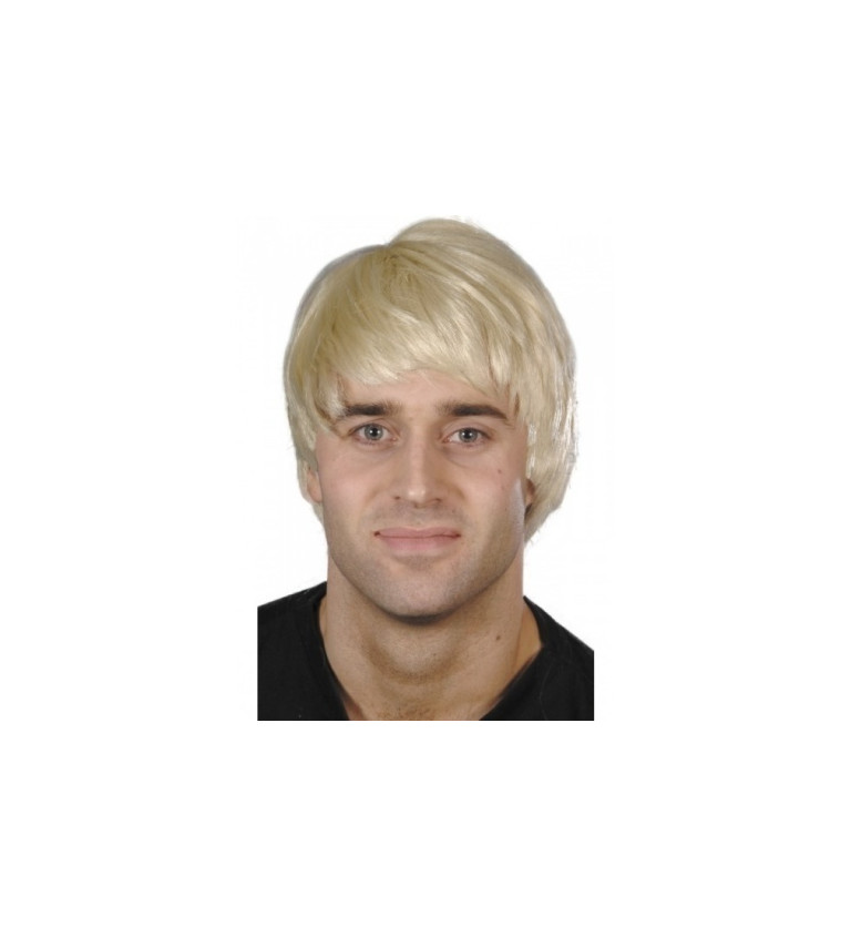 Pánská paruka Moderní muž – barva blond