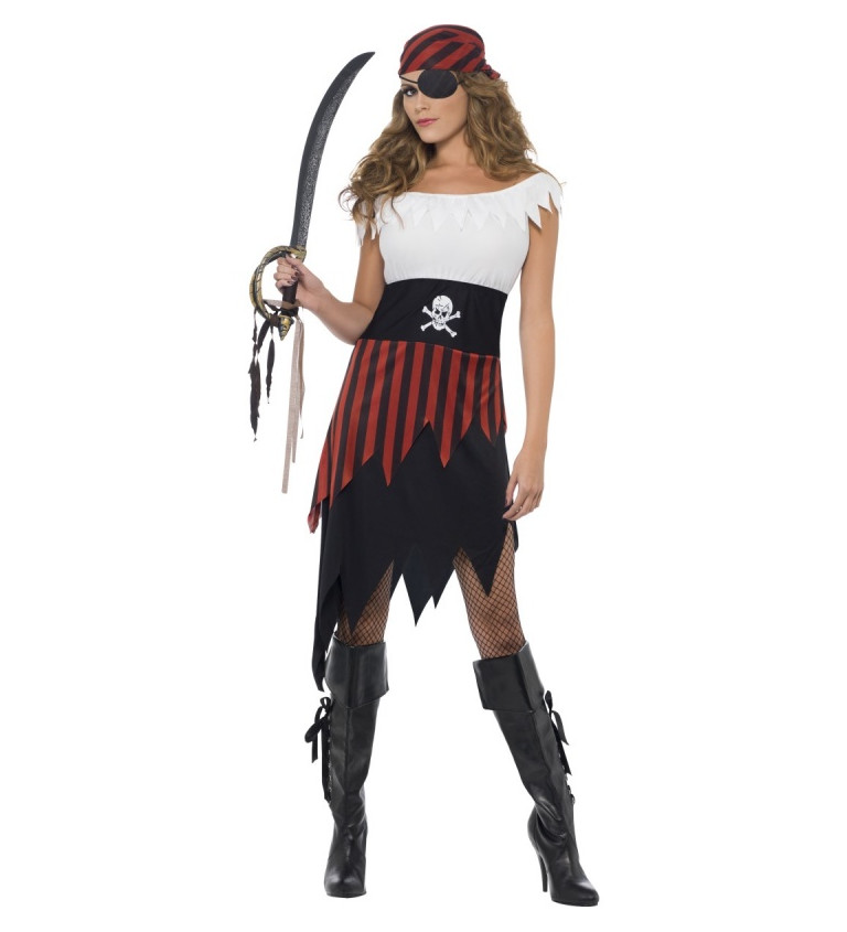 Kostým - Pirátka bojovnice
