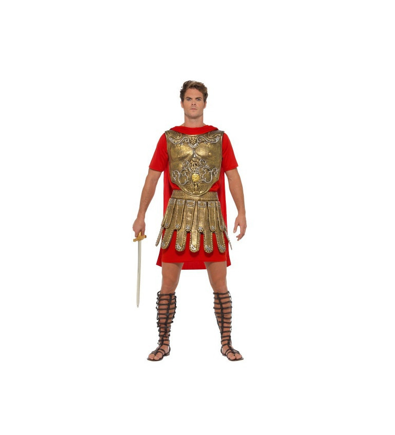 Kostým Gladiátor (zlato-červený)