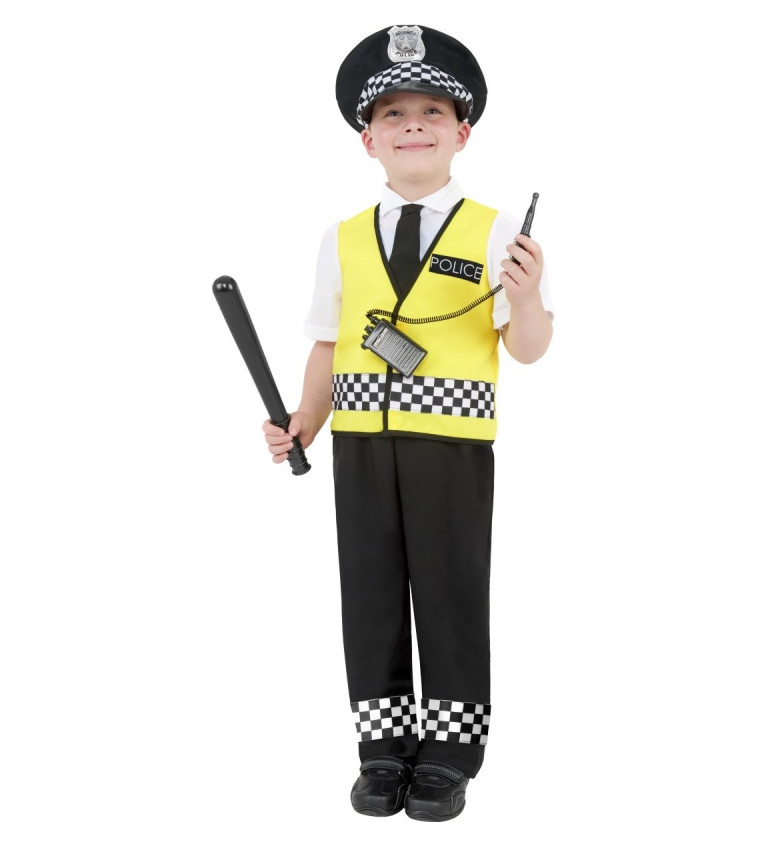 Dětský chlapecký kostým - Policista 
