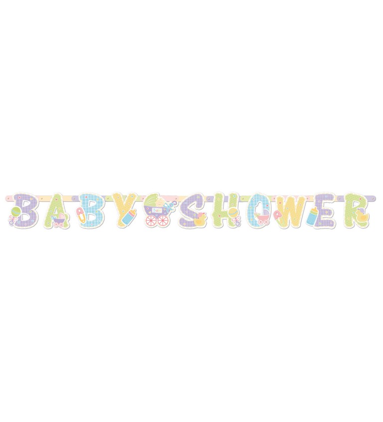 Baby Shower girlanda