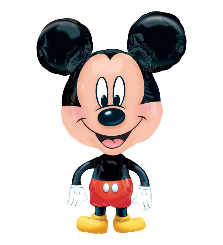 Balón postavička Mickey Mouse