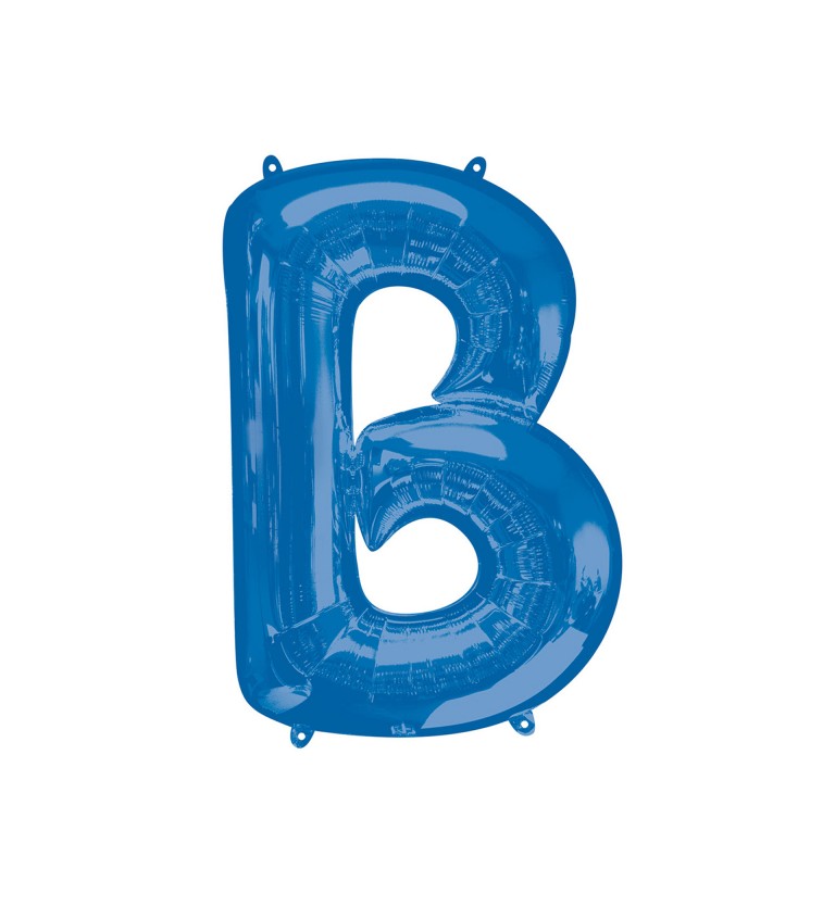 Balónek písmeno B - Modré