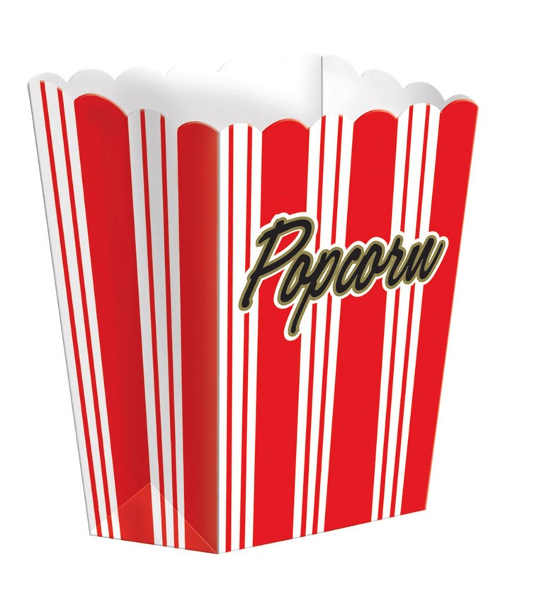 Krabičky na popcorn - Hollywood