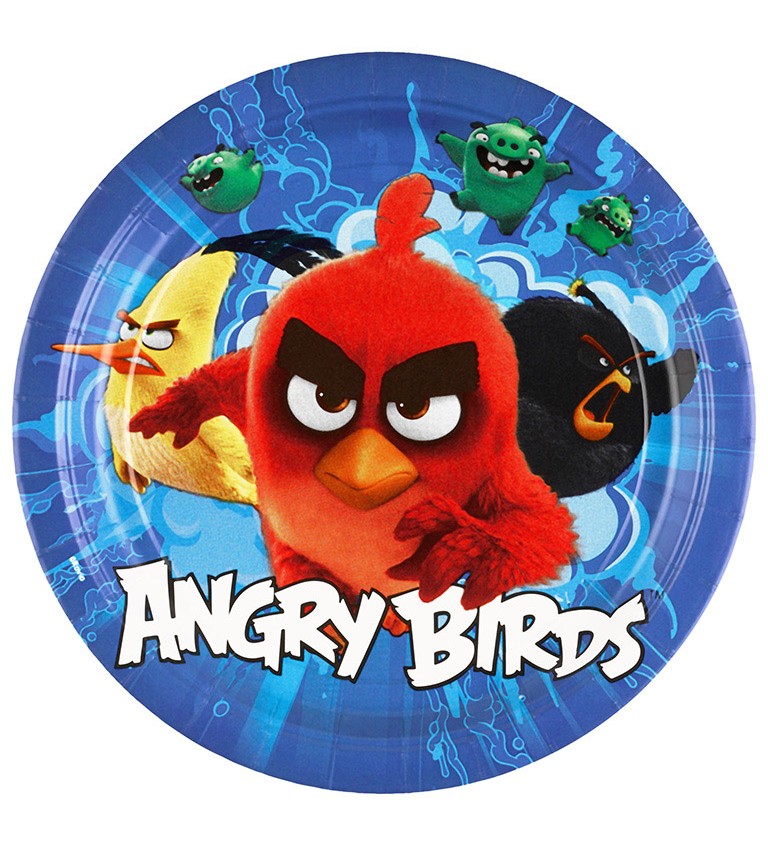 Talířky Angry birds