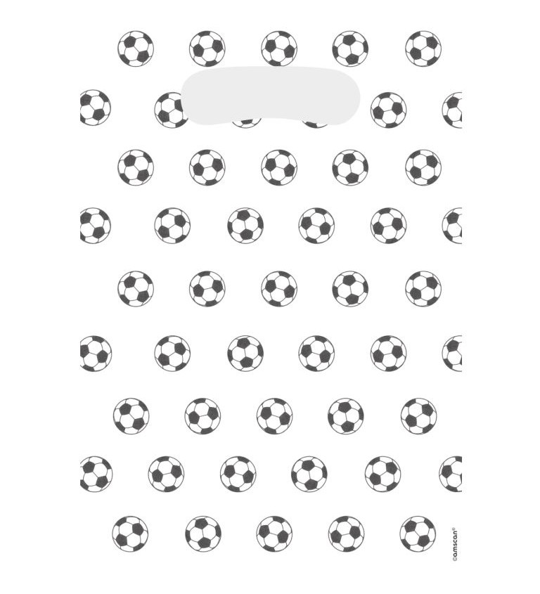 Párty tašky - fotbalové míče