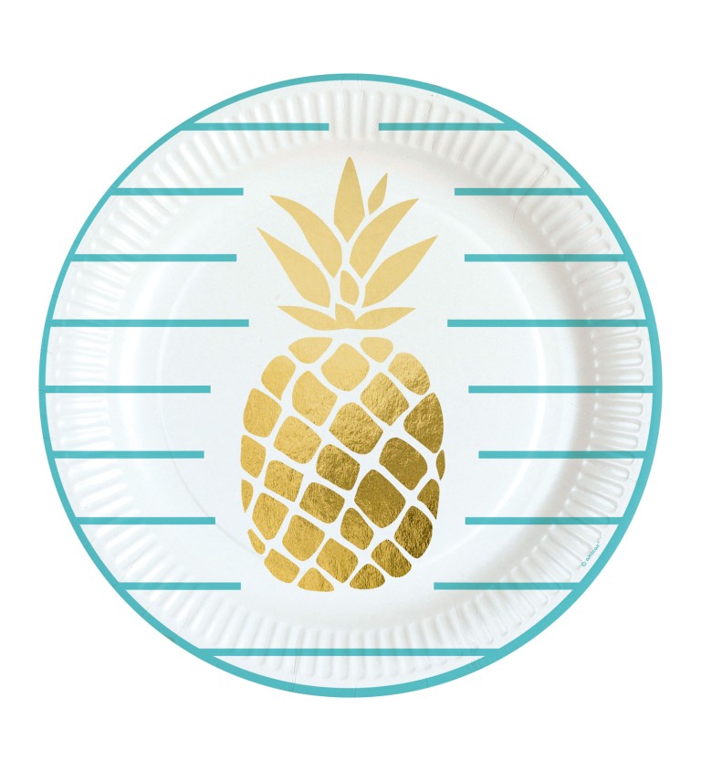 Talířky - ananas