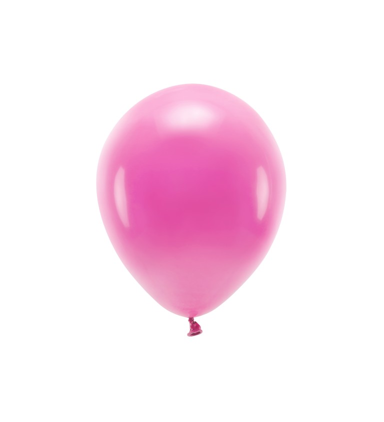 ECO pastelové balonky - fuchsiove