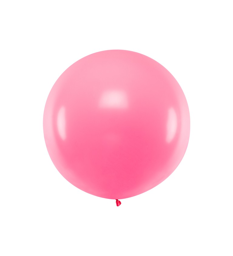 Balónek obří - světle růžový