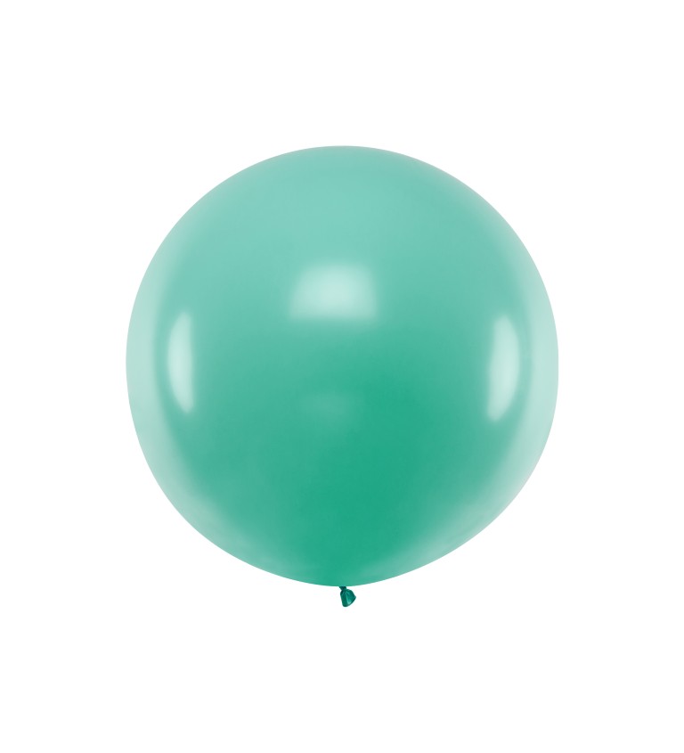 Balónek obří - tyrkysově zelený