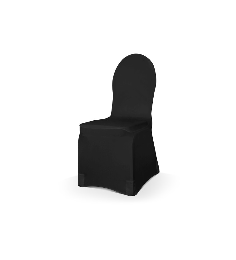 Potah na židli v černé barvě