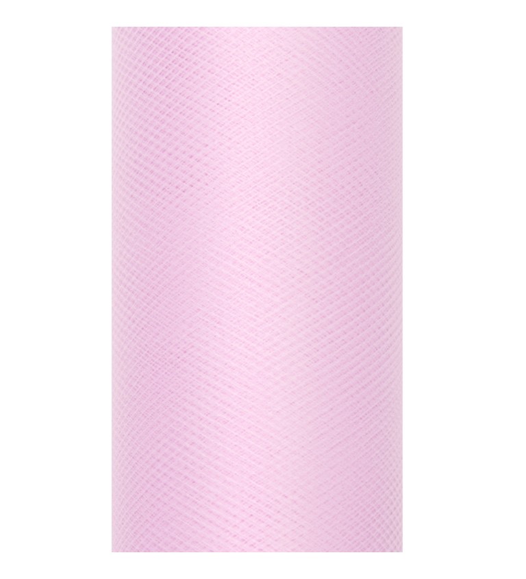 Jednobarevný jasně růžový tyl - 0,3 m