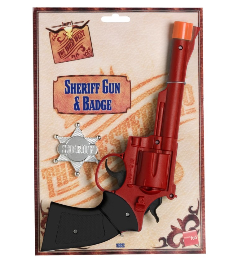 Kovbojská sada - pistole s hvězdou
