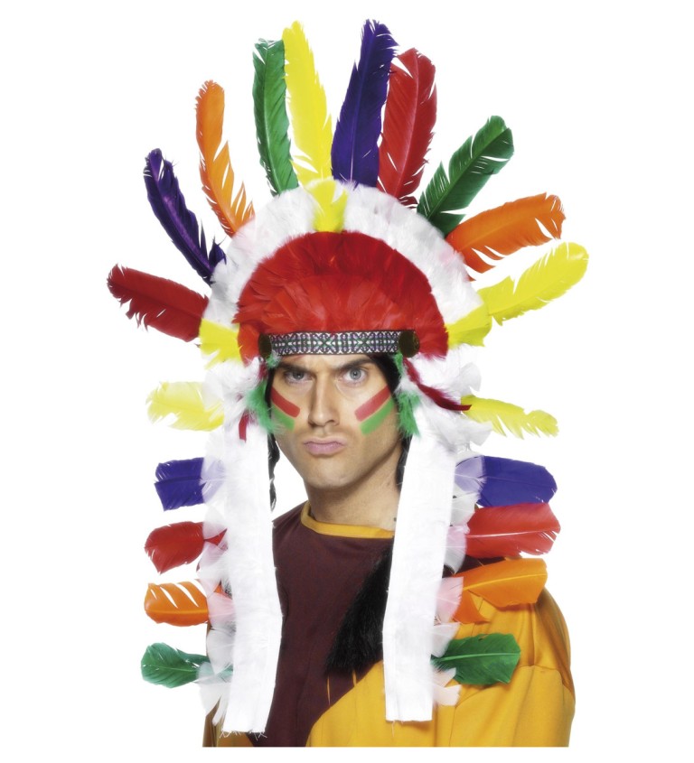 Indiánská čelenka - Náčelník