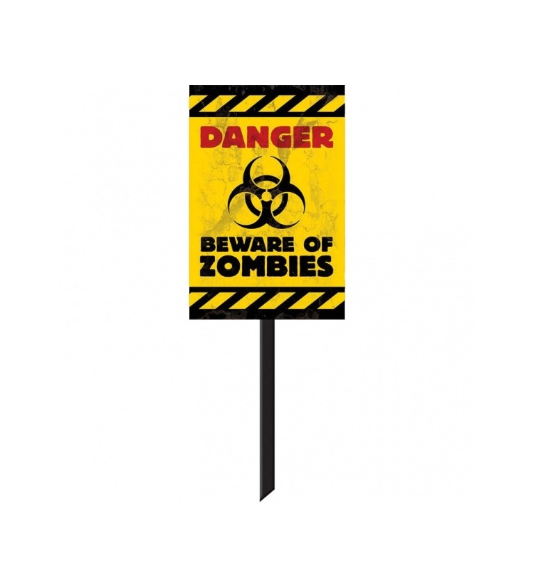 Značka - Pozor zombie