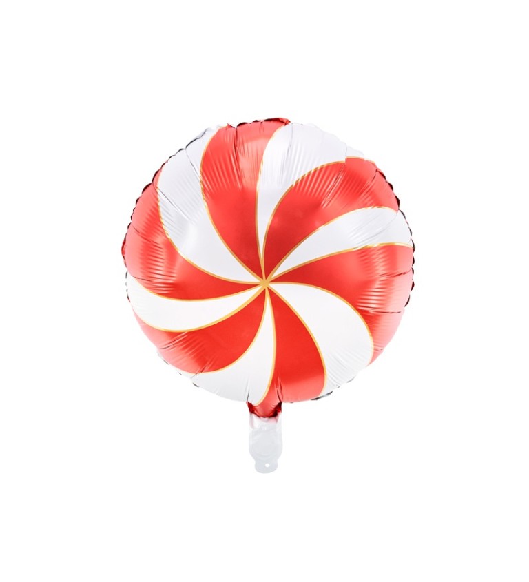 Fóliový balónek - Candy - červený