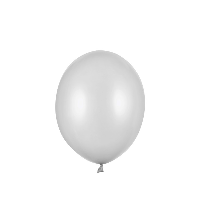 Balení balónků - 100 ks šedá