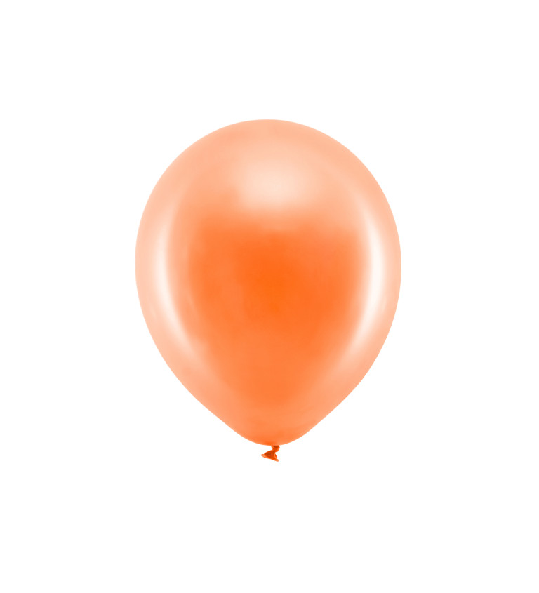 Balónky oranžové 100 ks
