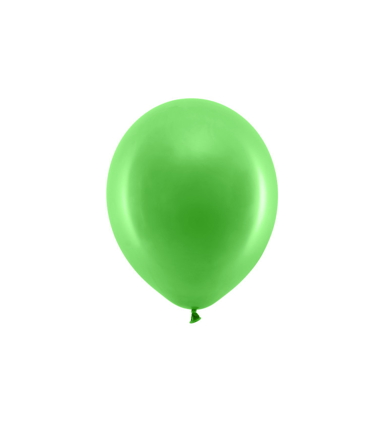 Balónky - pastelově zelené