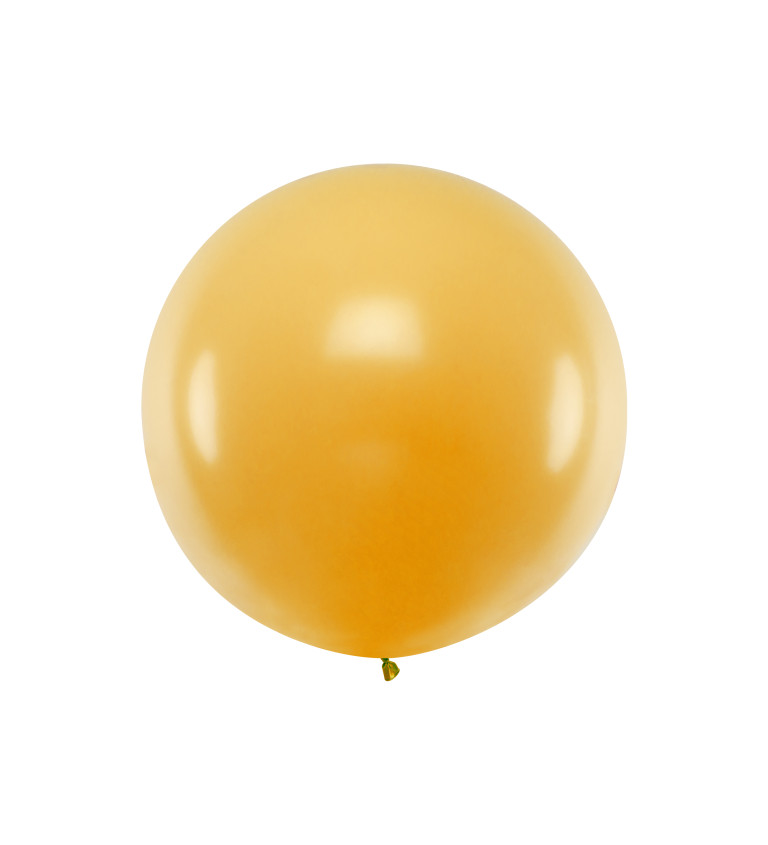 Balónek - zlatý