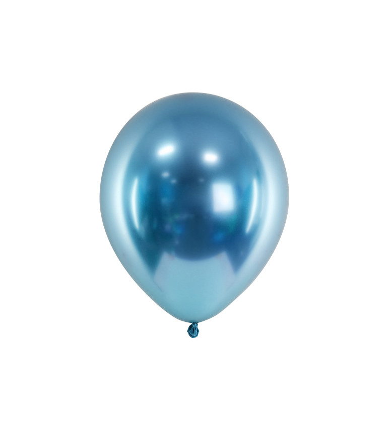 Balónky Glossy - modré