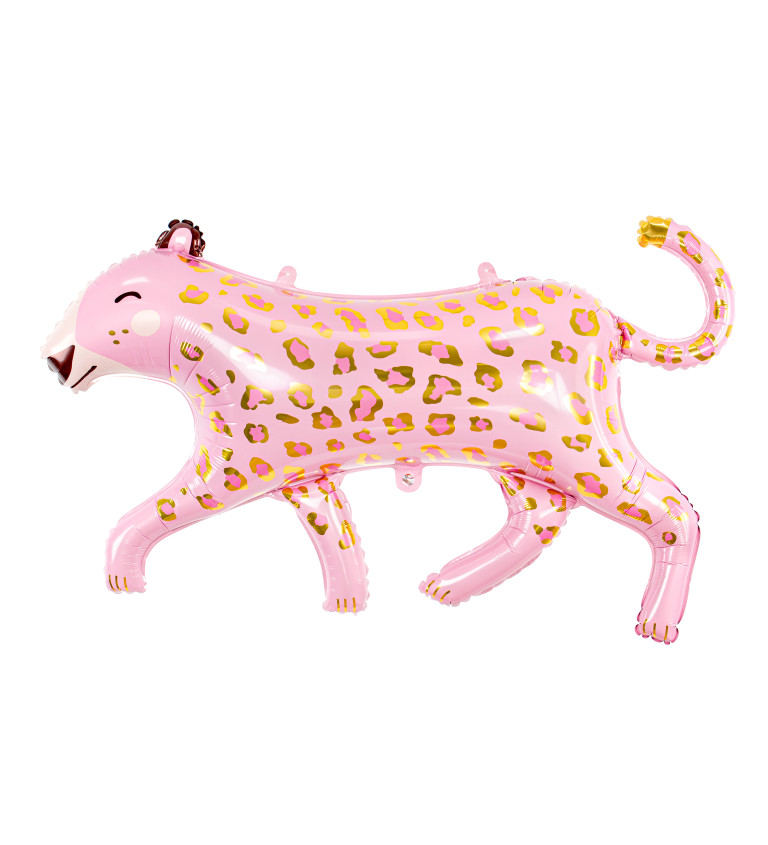 Balonek leopard růžový