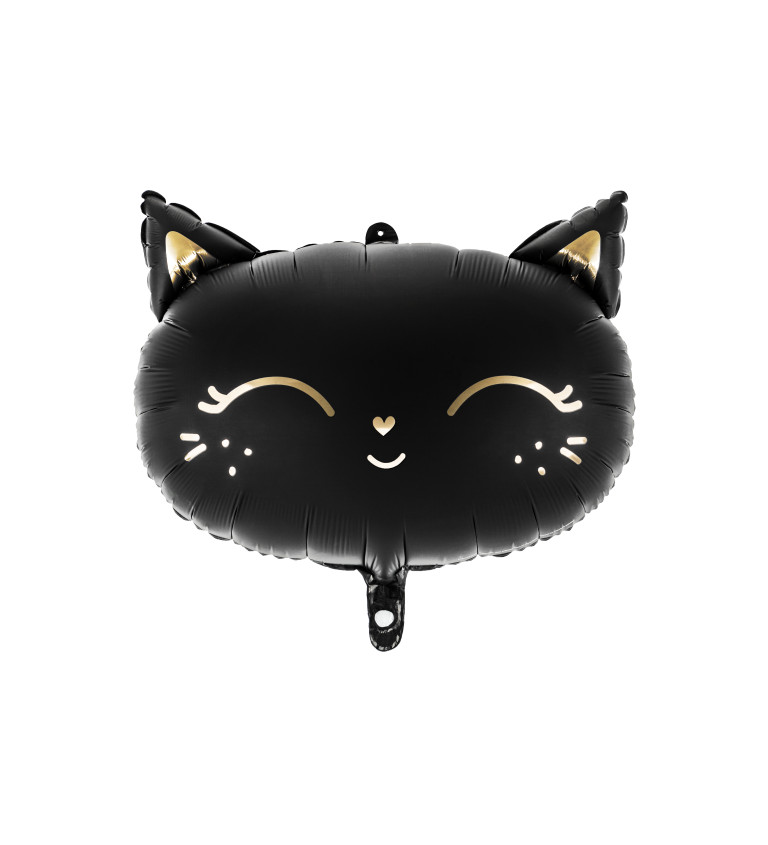 Balónek kočičí hlava - černá