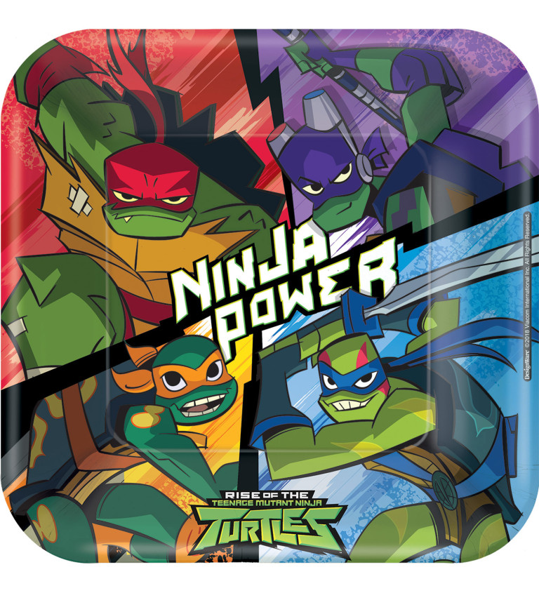 Ninja power - talířky