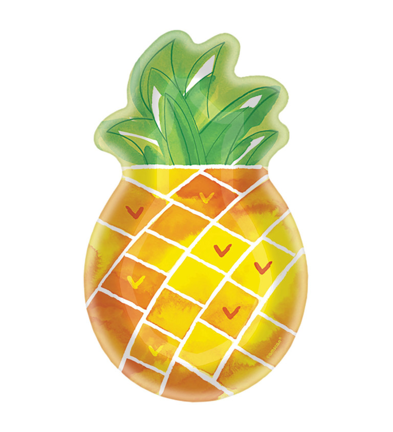 Talířek - ananas